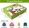 Boxes Bulk with Lids,4inch Deep Christmas Robes Boxes with Tissuer Paper and Stickers,Decorative Xmas Holiday Present Wrapping Box for Big Clothing,Coats,Sweaters